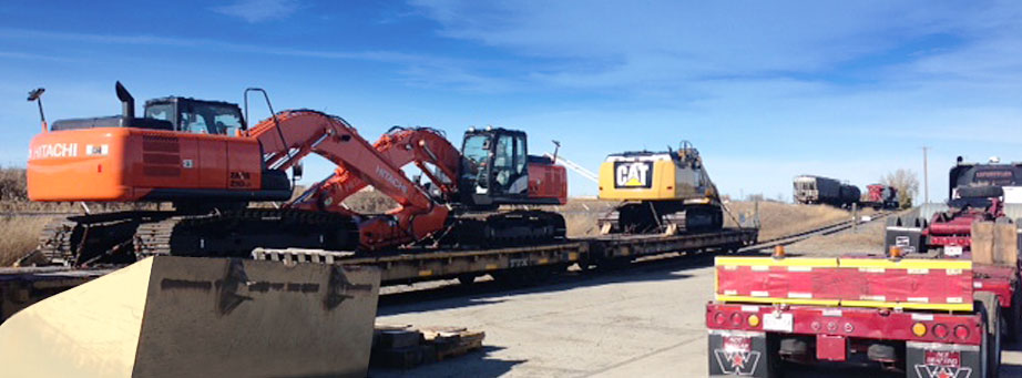 Storage and rail siding
